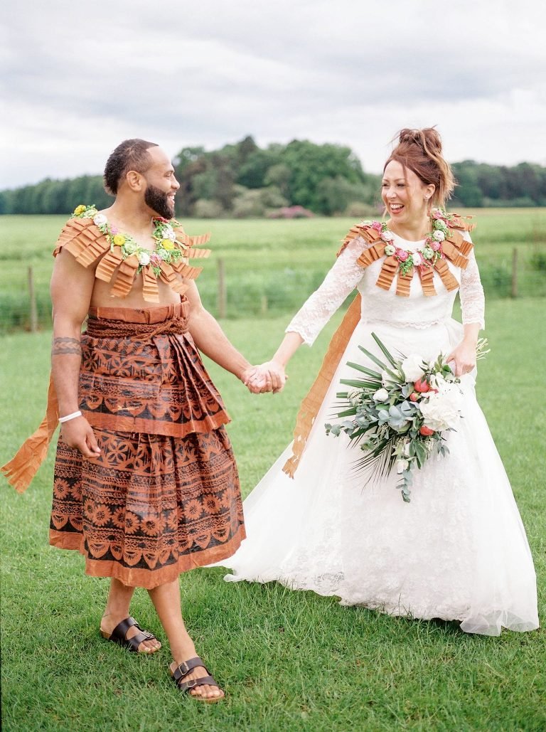 Fijian traditional outlet wedding dress